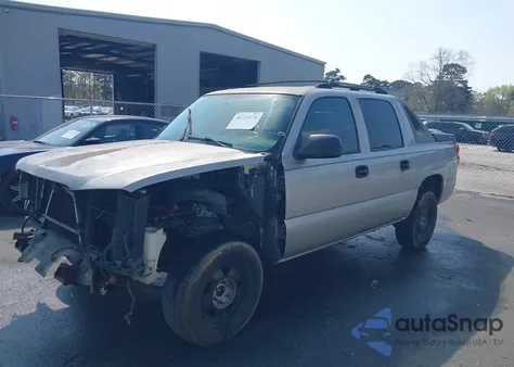 2004 Chevrolet Avalanche 1500 из США, поврежденный, VIN 3GNEC12T84G141191